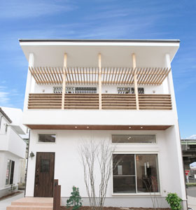 無垢スキップスキップハウス展示場