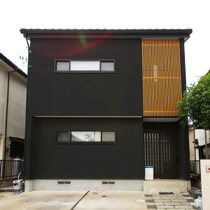 大人かっこいい 無垢スタイルのデザイン注文住宅 施工事例